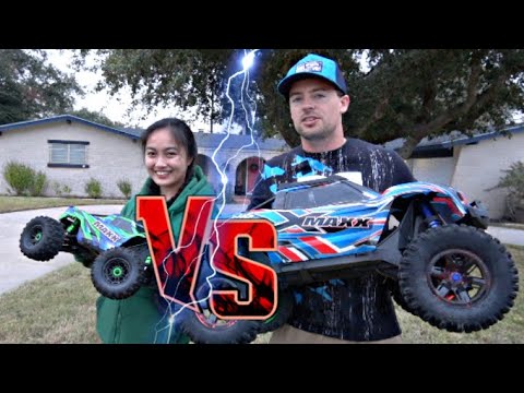 Traxxas Maxx VS Traxxas Xmaxx!!!