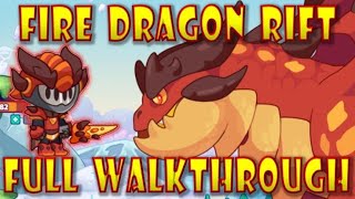 NEW FIRE DRAGON Battles &amp; Rift FULL WALKTHROUGH in Prodigy Math!!!