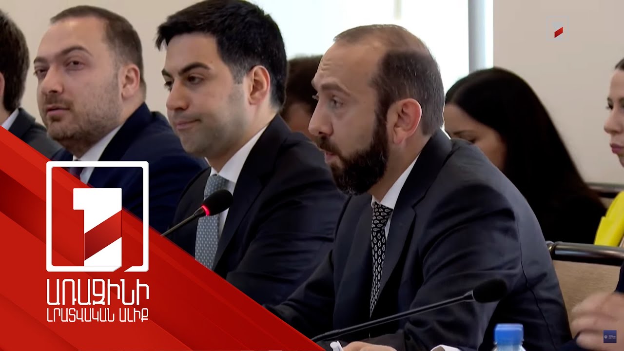 There is a historic moment of real opportunity to finalize peace project, Mirzoyan