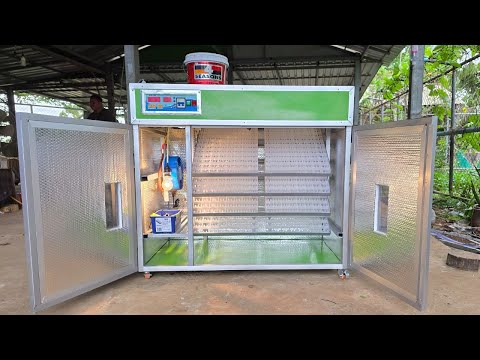 How to make full automatic incubator Hight hatching rate at home. Step II