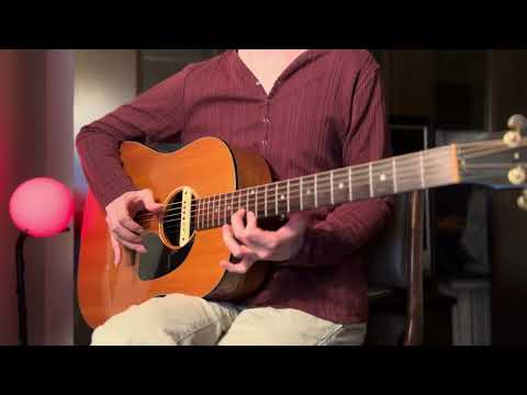 Jazz blues inspired by the crimson autumn sky.