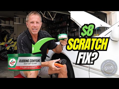 Turtle Wax Rubbing Compound: Does It Truly Remove Car Scratches? | Auto Detailing Review!