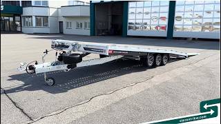 Brian James T-Transporter Kippbar Seilwinde Rampen remolque portacoches nuevo | Imagen 4 - Autoline