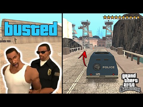 What Happens If You Get 20 Stars Wanted Level In GTA San Andreas ? | Prison Break & Escape Mod