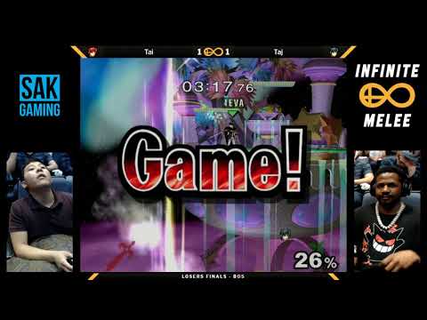 Avengers: Infinite Melee Losers Finals - Tai (Marth) vs SAK|Taj (Marth)