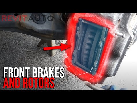 Front Brake Pads & Rotor Replacement on a Toyota Tacoma 4Runner 2016-2019 | Fix It Friday