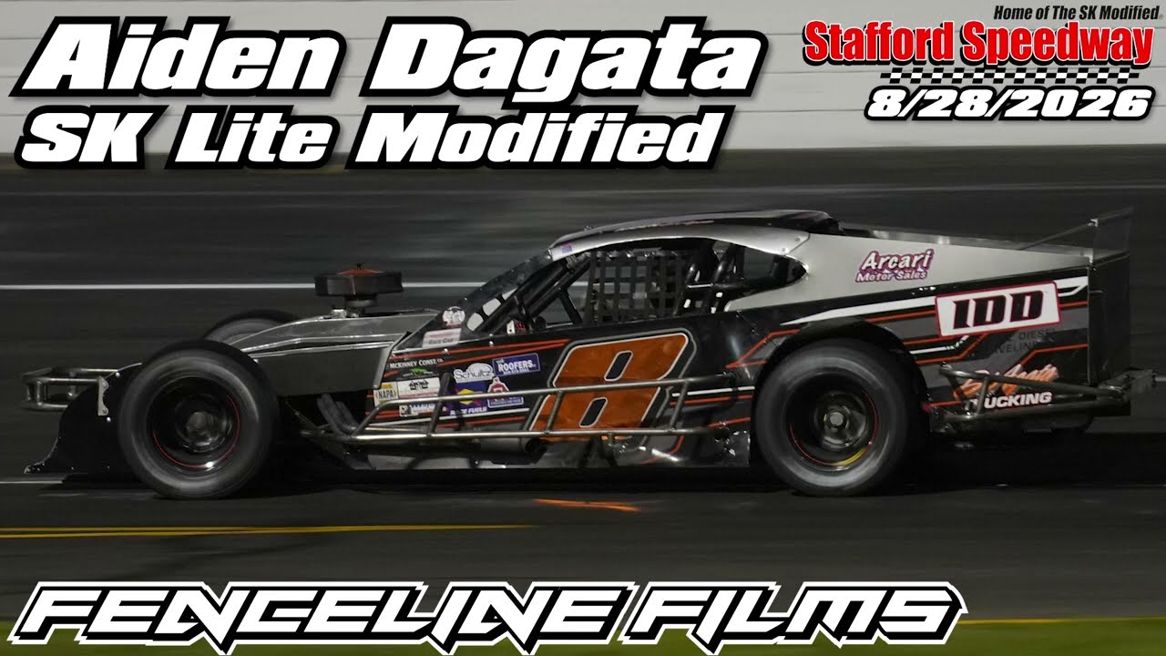 Aiden Dagata SK Lite Modified at Stafford Speedway