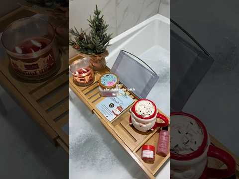 it’s Christmas Eve! 🎄💫 #christmaseve #christmascountdown #bathroutine #selfcareroutine