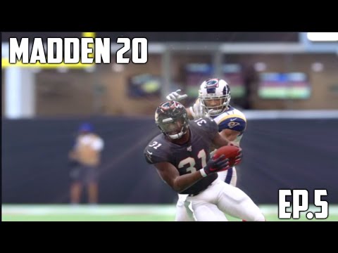 Madden 20 Career Mode (CB)  Ep.5-SHOWING UP LATE AGAINST THE RAMS!