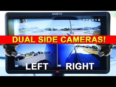 AKEEYO AKY-Z3GT Dash Cam Review (Side Cameras, 4 Channel, GPS, Park Mode & Park Assist)