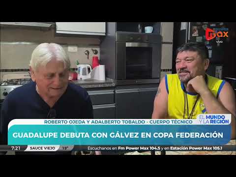 En Copa Federación: Guadalupe debuta con Gálvez | Roberto Ojeda y Adalberto Tobaldo - Cuerpo Técnico