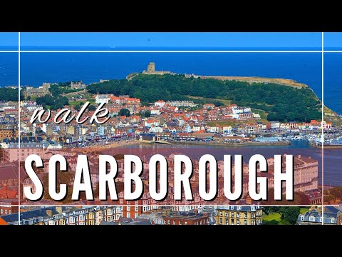 Scarborough North Yorkshire Town Walk 2020