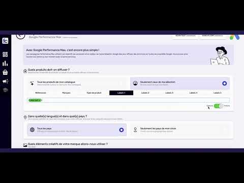 Tutoriel Feedcast - Rattacher un label à une campagne Google Ads