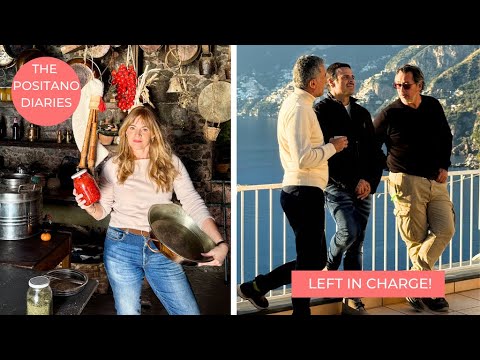 LEFT IN CHARGE ON THE PATH OF THE GODS & ROOFTOP PIZZA MAKING!