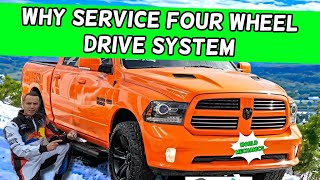 DODGE RAM WHY SERVICE 4WD FOUR WHEEL DRIVE SYSTEM DODGE RAM 1500 2500 3500 2013 2014 2015 2016 2017