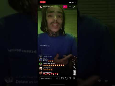 Brygreatah in studio playing unreleased song