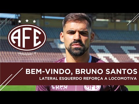VÍDEO / FERROVIÁRIA FECHA CONTRATAÇÃO DO LATERAL-ESQUERDO BRUNO SANTOS