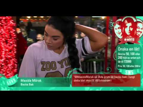 Maxida Märak - Backa bak  | Live ✰ Musikhjälpen 2015 ✰