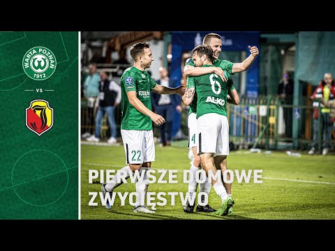 PIERWSZE DOMOWE ZWYCIĘSTWO. Kulisy meczu Warta Poznań - Jagiellonia Białystok