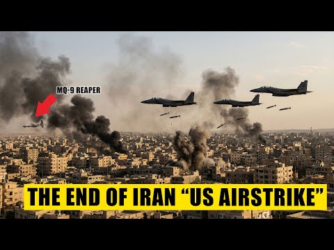 US Military SURGES 10 F-15 and F-16 Jets into IRAN Airspace NOW