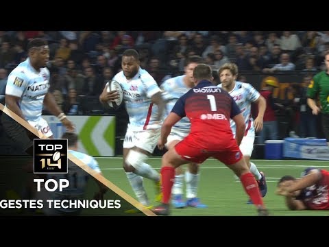 TOP 14 - Top gestes techniques novembre – Saison 2018-2019