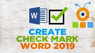 How to Create a Tick in Word 2019 | How to Create a Check Mark in Word 2019