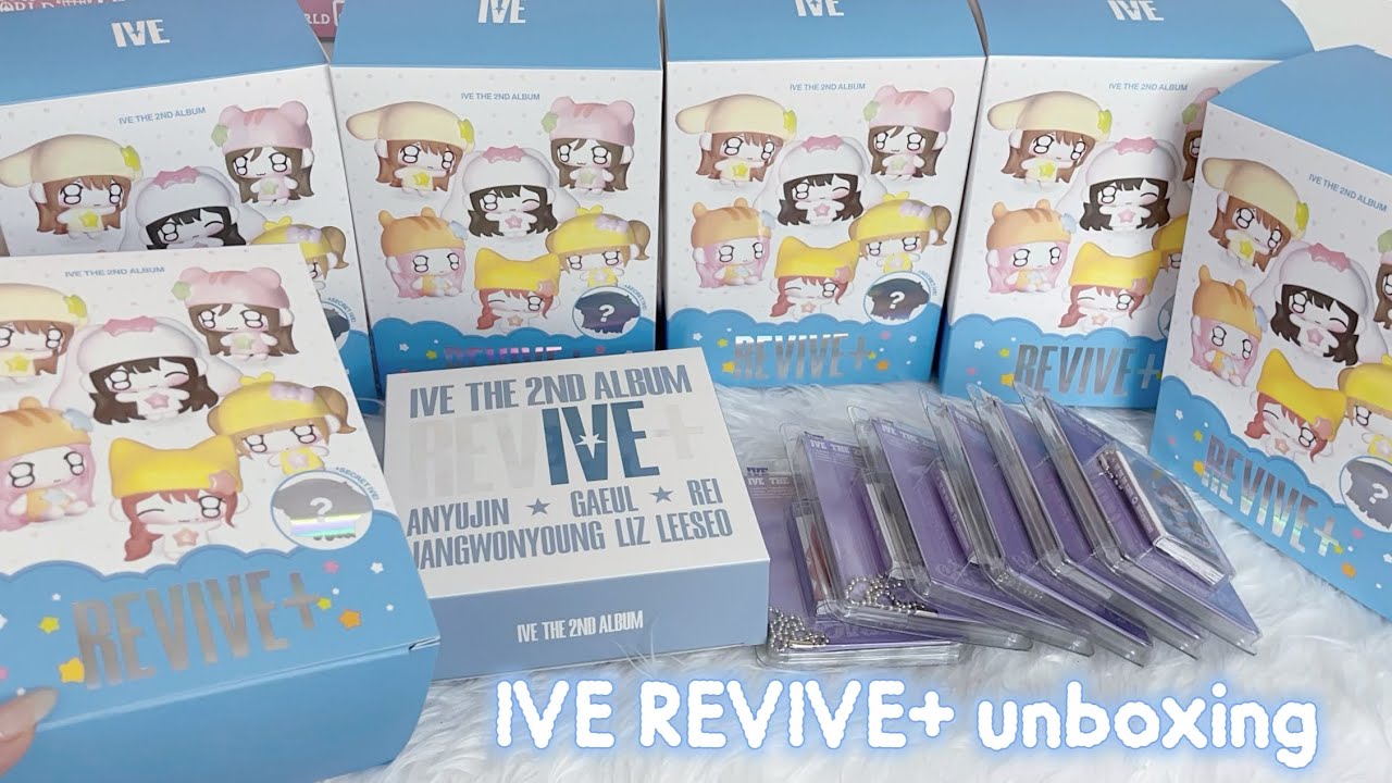 【IVE開封第２弾🎀】可愛いすぎた/IVE REVIVE+ unboxing 다이브로그/아이브원영/wonyoung /포카 /DIVEvlog