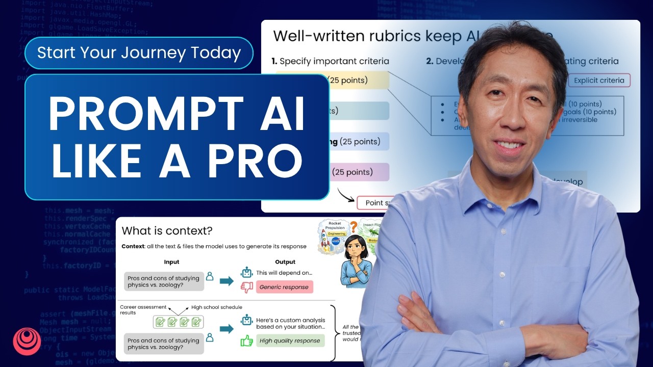 Full AI Prompting Course with Andrew Ng