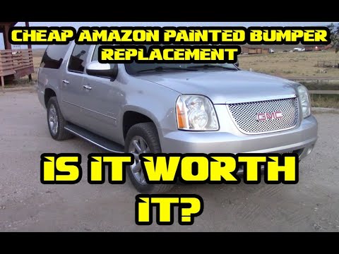 CHEAP PAINTED AMAZON BUMPER - 2010 GMC YUKON XL