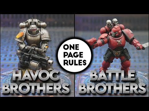 Havoc v. Brothers, Grimdark Future Firefight, Malhadra Part 10:  - , 300 pts.