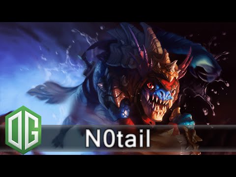 OG.N0tail Slark Gameplay and Cr1t- - Ranked Match - OG Dota 2