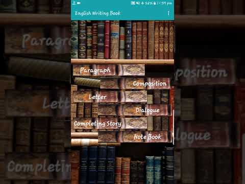 English Writing Book Video