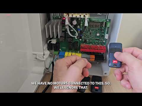 BFT MITTO Cool C2 Remote Programming