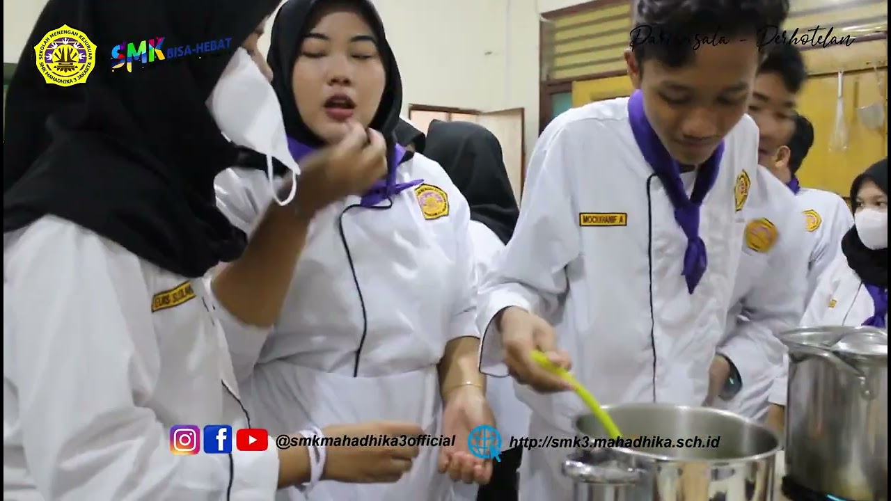 Kegiatan Praktik Food Product Kelas XII-AP || SMK Mahadhika 3 Jakarta