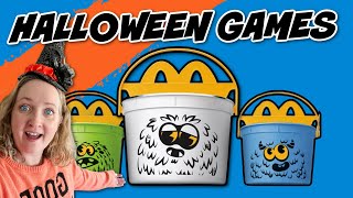 HALLOWEEN BOO BUCKET GAMES (or use any bucket you have)