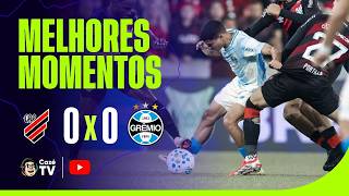 MELHORES MOMENTOS: ATHLETICO-PR 0 X 0 GRÊMIO | BRASILEIRÃO 2026 | 14ª RODADA