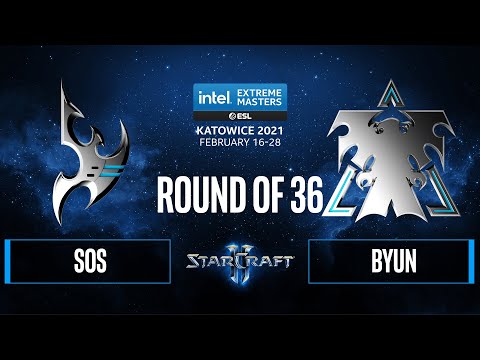 SC2 - sOs vs. ByuN - IEM Katowice 2021: Round of 36