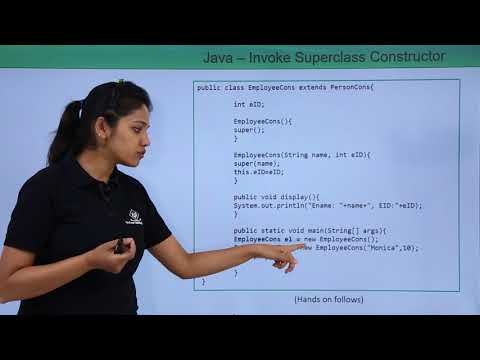 Java Invoke Superclass Constructor