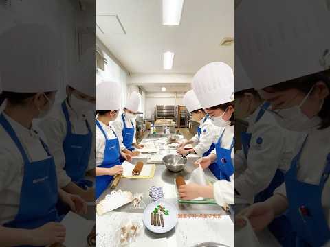 【目白短大】製菓学科1年生のクリスマスケーキ #shorts #クリスマスケーキ #製菓学科 #メリークリスマス