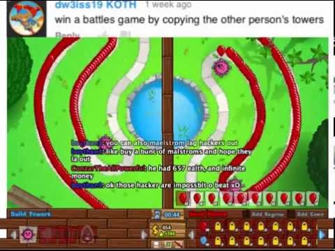 BTD Challenges #1: Same towers as opponent and win!