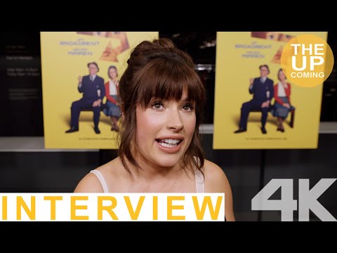 Aimée Kelly interview on The Duke at the National Gallery premiere in London
