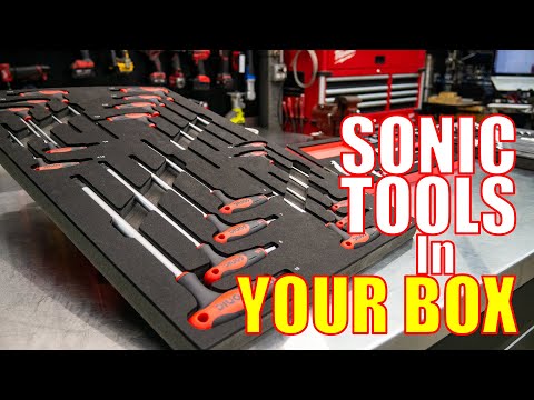 Get The Ultimate Sonic Tools Organization for Your Toolbox [SFS - Sonic Foam System]