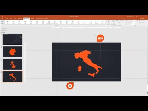 Zoom-Kartenanimation in PowerPoint (Schritt-für-Schritt)