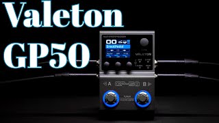 Video thumbnail for Valeton GP50 Demo and review by Guitar Safari