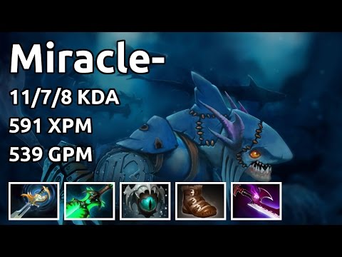 Dota 2 Miracle- - Slark highlights - Game 2873963809