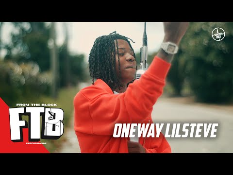 OneWay LilSteve - Get Shit Out The Way | From The Block Performance 🎙