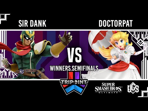 Tripoint Smash 186  -  Winners Semifinals  -  Sir Dank(Captain Falcon) Vs. Doctorpat(Peach)