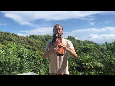 Elemental Flutes -  Koa Triple Drone Flute Key of F#