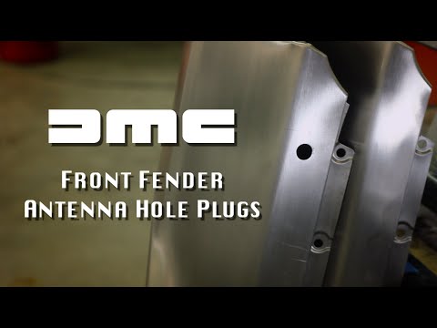 Fender Antenna Hole Plug--DeLorean Motor Company