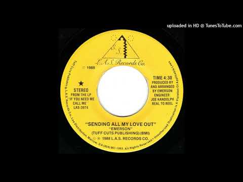 Rare Modern Soul 45 Emerson - Sending All My Love Out